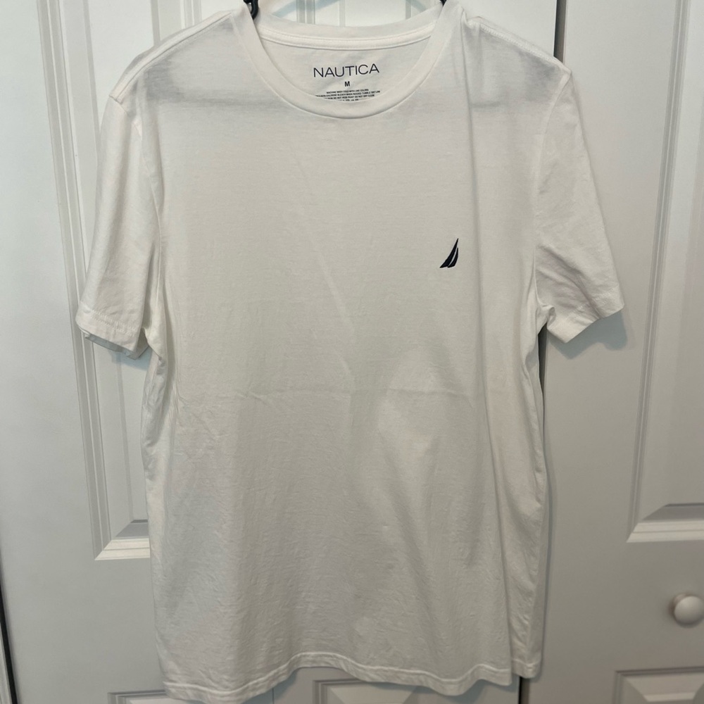 Nautica Men's Classic White Tee
